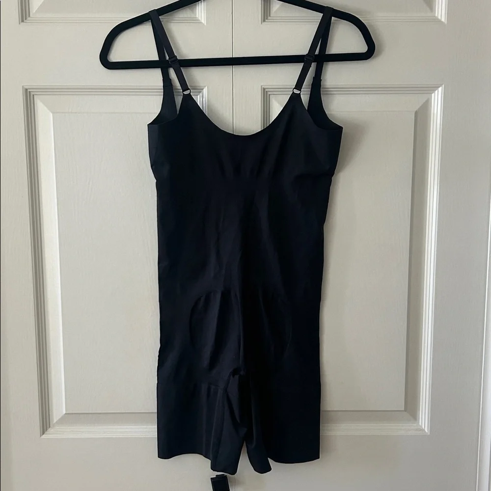 ShaperX Black Shapewear Body Suit Sz L